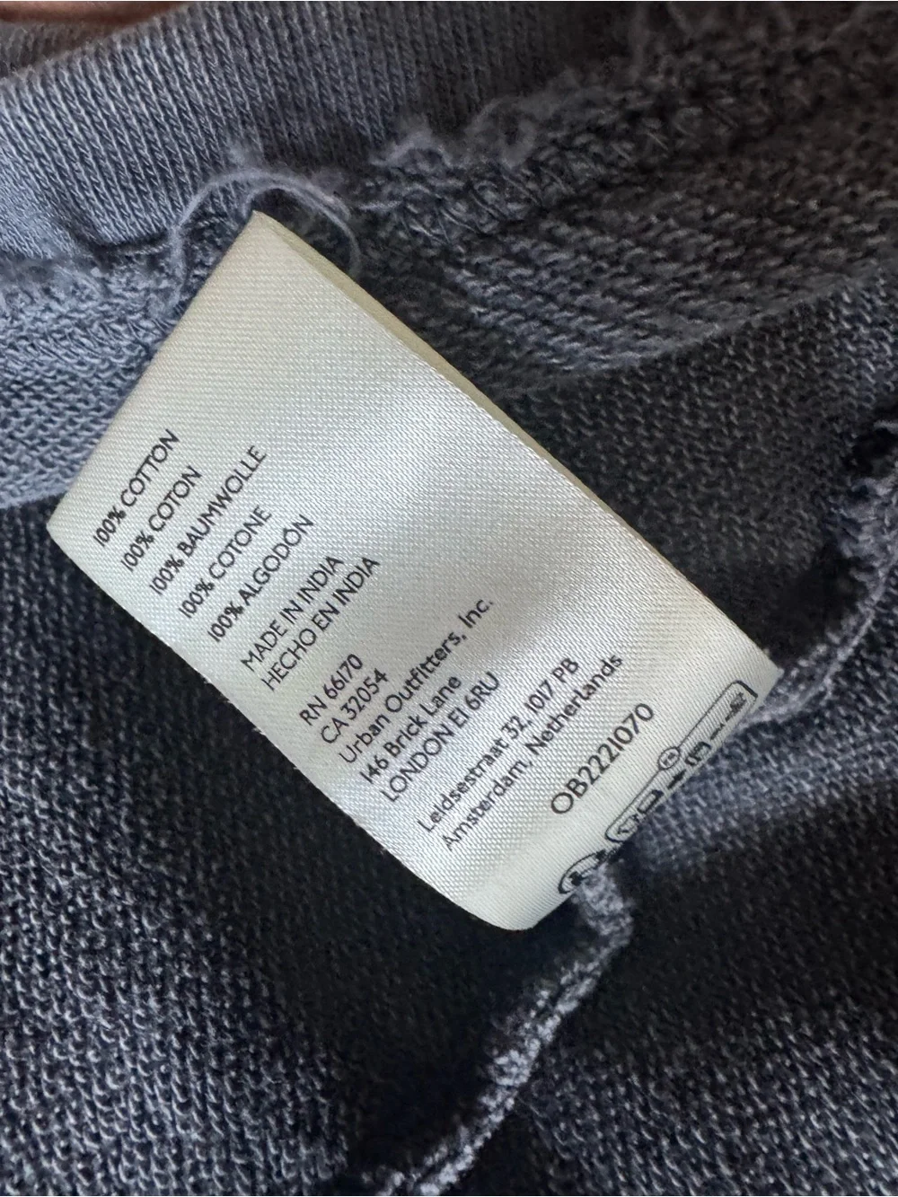 Free People Boothbay Sweatshirt Jacket Cardi Top sz L